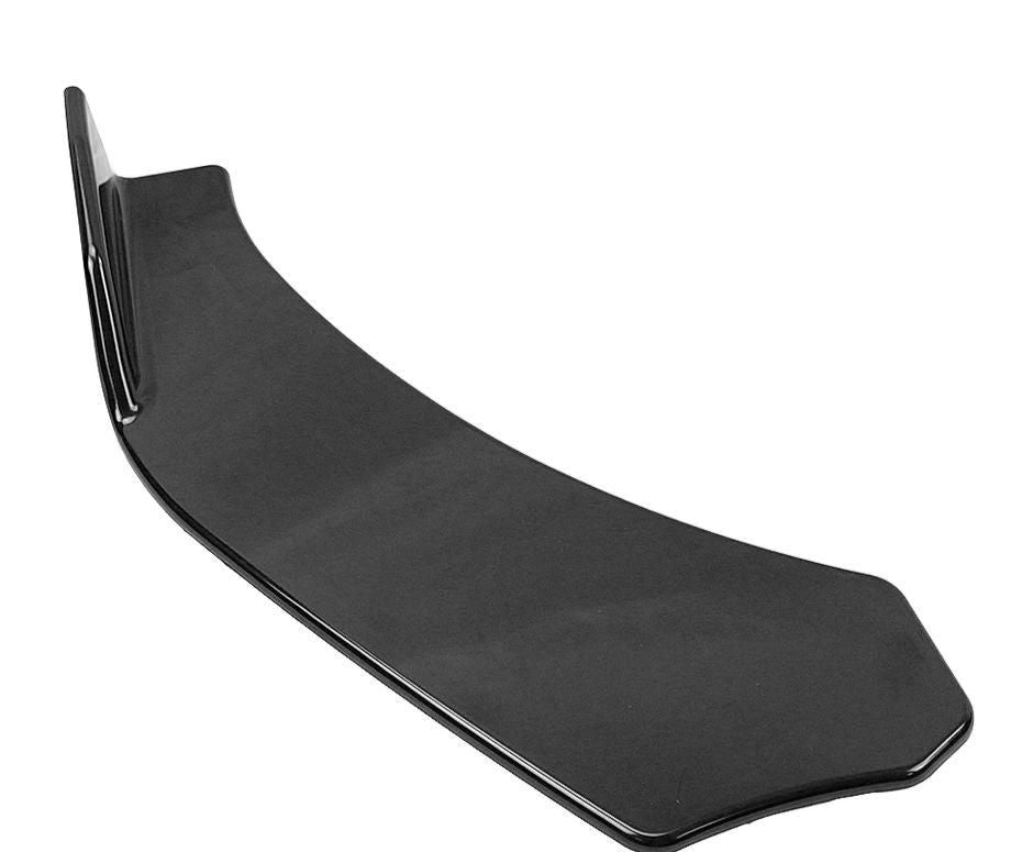 Universal Gloss Black 3-Piece Front Spoiler - Type B